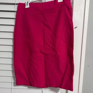 Maurices Pink Pencil Skirt Knee-Length